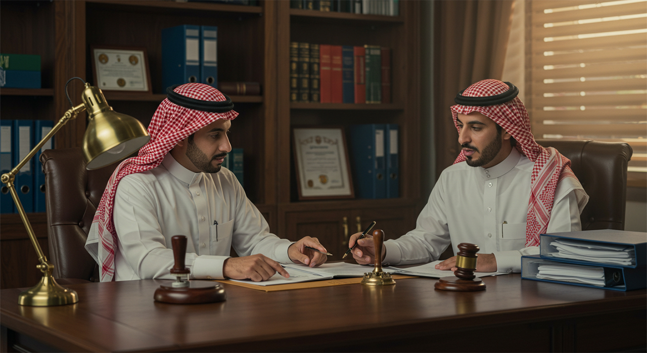 الاستشارات القانونية ودراسة القضايا وصياغة العقود